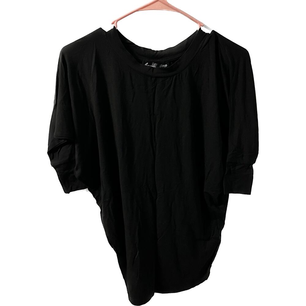 Women's American Rose Lara Top Black Size XXS